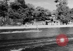 Image of water ski show Florida United States USA, 1957, second 41 stock footage video 65675056228