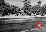 Image of water ski show Florida United States USA, 1957, second 42 stock footage video 65675056228