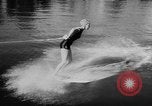 Image of water ski show Florida United States USA, 1957, second 44 stock footage video 65675056228