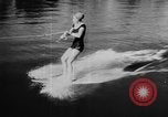 Image of water ski show Florida United States USA, 1957, second 45 stock footage video 65675056228