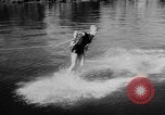 Image of water ski show Florida United States USA, 1957, second 48 stock footage video 65675056228