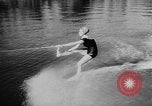 Image of water ski show Florida United States USA, 1957, second 50 stock footage video 65675056228
