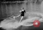 Image of water ski show Florida United States USA, 1957, second 56 stock footage video 65675056228