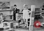 Image of children at nursery school United States USA, 1935, second 29 stock footage video 65675056245