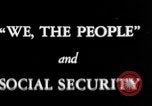 Image of Social Security Act provisions United States USA, 1936, second 3 stock footage video 65675056253