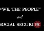 Image of Social Security Act provisions United States USA, 1936, second 5 stock footage video 65675056253
