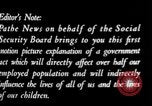 Image of Social Security Act provisions United States USA, 1936, second 7 stock footage video 65675056253