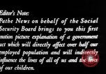 Image of Social Security Act provisions United States USA, 1936, second 11 stock footage video 65675056253