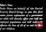 Image of Social Security Act provisions United States USA, 1936, second 23 stock footage video 65675056253