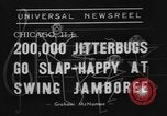 Image of large crowd of jitterbugs Chicago Illinois USA, 1938, second 3 stock footage video 65675056260