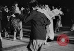 Image of large crowd of jitterbugs Chicago Illinois USA, 1938, second 14 stock footage video 65675056260