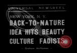 Image of vegetable facial beauty treatment New York United States USA, 1938, second 5 stock footage video 65675056262
