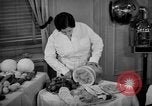Image of vegetable facial beauty treatment New York United States USA, 1938, second 8 stock footage video 65675056262