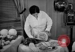 Image of vegetable facial beauty treatment New York United States USA, 1938, second 10 stock footage video 65675056262