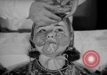 Image of vegetable facial beauty treatment New York United States USA, 1938, second 27 stock footage video 65675056262