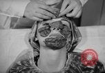 Image of vegetable facial beauty treatment New York United States USA, 1938, second 48 stock footage video 65675056262