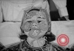 Image of vegetable facial beauty treatment New York United States USA, 1938, second 54 stock footage video 65675056262