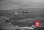 Image of U.S Army and Navy aircraft attacking Okinawa in World War II Okinawa Ryukyu Islands, 1944, second 15 stock footage video 65675056271