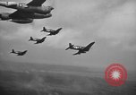 Image of U.S Army and Navy aircraft attacking Okinawa in World War II Okinawa Ryukyu Islands, 1944, second 20 stock footage video 65675056271