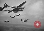 Image of U.S Army and Navy aircraft attacking Okinawa in World War II Okinawa Ryukyu Islands, 1944, second 22 stock footage video 65675056271