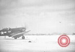 Image of F4U Corsairs aircraft of US 2nd Marine Aircraft Wing Okinawa Ryukyu Islands, 1944, second 4 stock footage video 65675056272