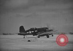 Image of F4U Corsairs aircraft of US 2nd Marine Aircraft Wing Okinawa Ryukyu Islands, 1944, second 11 stock footage video 65675056272