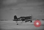Image of F4U Corsairs aircraft of US 2nd Marine Aircraft Wing Okinawa Ryukyu Islands, 1944, second 13 stock footage video 65675056272