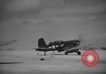 Image of F4U Corsairs aircraft of US 2nd Marine Aircraft Wing Okinawa Ryukyu Islands, 1944, second 16 stock footage video 65675056272