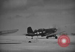 Image of F4U Corsairs aircraft of US 2nd Marine Aircraft Wing Okinawa Ryukyu Islands, 1944, second 20 stock footage video 65675056272