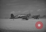 Image of F4U Corsairs aircraft of US 2nd Marine Aircraft Wing Okinawa Ryukyu Islands, 1944, second 25 stock footage video 65675056272