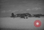 Image of F4U Corsairs aircraft of US 2nd Marine Aircraft Wing Okinawa Ryukyu Islands, 1944, second 28 stock footage video 65675056272