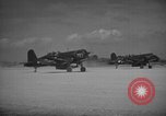 Image of F4U Corsairs aircraft of US 2nd Marine Aircraft Wing Okinawa Ryukyu Islands, 1944, second 30 stock footage video 65675056272