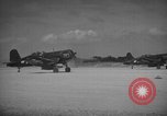 Image of F4U Corsairs aircraft of US 2nd Marine Aircraft Wing Okinawa Ryukyu Islands, 1944, second 32 stock footage video 65675056272