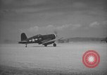 Image of F4U Corsairs aircraft of US 2nd Marine Aircraft Wing Okinawa Ryukyu Islands, 1944, second 34 stock footage video 65675056272