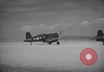 Image of F4U Corsairs aircraft of US 2nd Marine Aircraft Wing Okinawa Ryukyu Islands, 1944, second 35 stock footage video 65675056272
