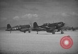 Image of F4U Corsairs aircraft of US 2nd Marine Aircraft Wing Okinawa Ryukyu Islands, 1944, second 41 stock footage video 65675056272