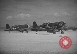 Image of F4U Corsairs aircraft of US 2nd Marine Aircraft Wing Okinawa Ryukyu Islands, 1944, second 42 stock footage video 65675056272