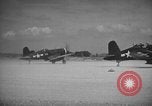 Image of F4U Corsairs aircraft of US 2nd Marine Aircraft Wing Okinawa Ryukyu Islands, 1944, second 44 stock footage video 65675056272