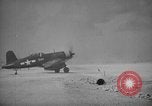 Image of F4U Corsairs aircraft of US 2nd Marine Aircraft Wing Okinawa Ryukyu Islands, 1944, second 47 stock footage video 65675056272