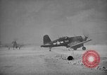 Image of F4U Corsairs aircraft of US 2nd Marine Aircraft Wing Okinawa Ryukyu Islands, 1944, second 49 stock footage video 65675056272