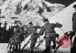Image première patrouille de ski de l'US Army Mount Rainier Washington USA, 1940, de la seconde 11 séquences d'archives historiques vidéo 65675056282