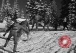 Image première patrouille de ski de l'US Army Mount Rainier Washington USA, 1940, de la seconde 15 séquences d'archives historiques vidéo 65675056282