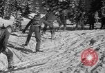Image première patrouille de ski de l'US Army Mount Rainier Washington USA, 1940, de la seconde 17 séquences d'archives historiques vidéo 65675056282