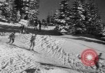 Image première patrouille de ski de l'US Army Mount Rainier Washington USA, 1940, de la seconde 18 séquences d'archives historiques vidéo 65675056282