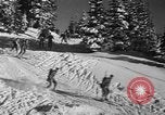 Image première patrouille de ski de l'US Army Mount Rainier Washington USA, 1940, de la seconde 19 séquences d'archives historiques vidéo 65675056282