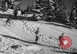 Image première patrouille de ski de l'US Army Mount Rainier Washington USA, 1940, de la seconde 24 séquences d'archives historiques vidéo 65675056282