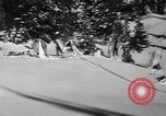 Image première patrouille de ski de l'US Army Mount Rainier Washington USA, 1940, de la seconde 29 séquences d'archives historiques vidéo 65675056282