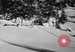 Image première patrouille de ski de l'US Army Mount Rainier Washington USA, 1940, de la seconde 31 séquences d'archives historiques vidéo 65675056282