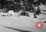 Image première patrouille de ski de l'US Army Mount Rainier Washington USA, 1940, de la seconde 32 séquences d'archives historiques vidéo 65675056282