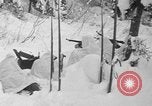 Image première patrouille de ski de l'US Army Mount Rainier Washington USA, 1940, de la seconde 35 séquences d'archives historiques vidéo 65675056282